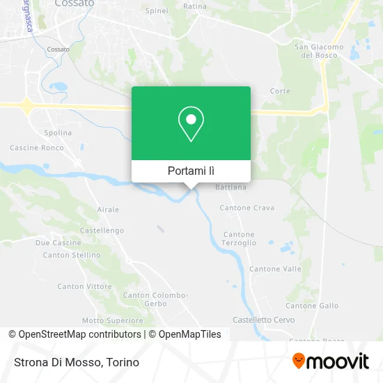 Mappa Strona Di Mosso