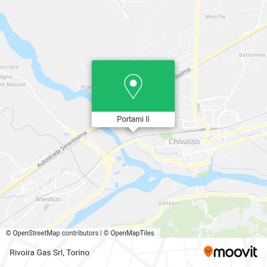 Mappa Rivoira Gas Srl