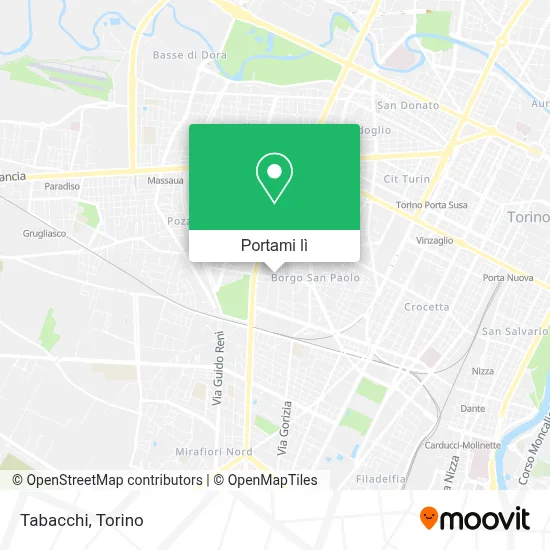 Mappa Tabacchi