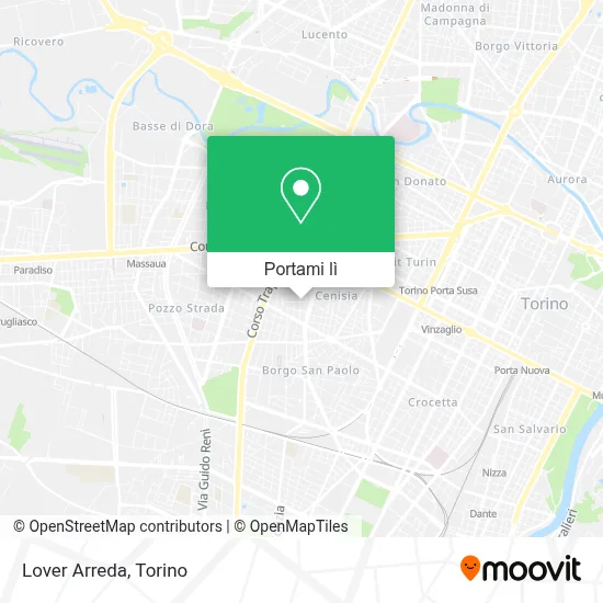 Mappa Lover Arreda