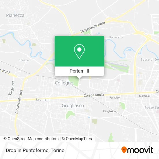 Mappa Drop In Puntofermo