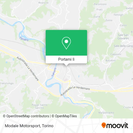 Mappa Modale Motorsport