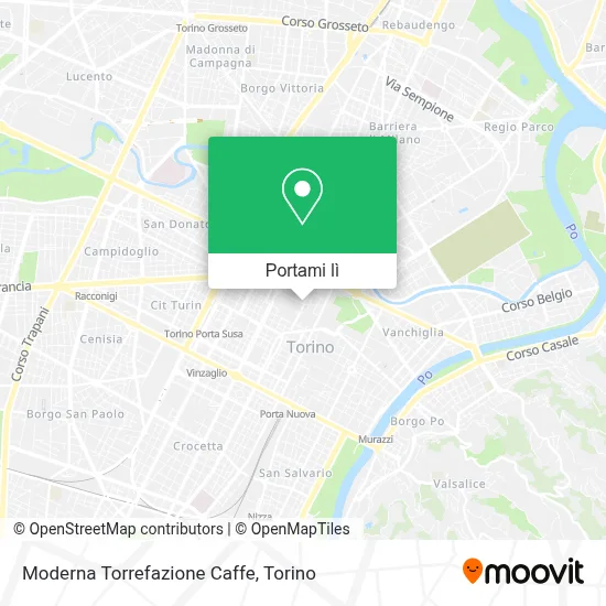 Mappa Moderna Torrefazione Caffe