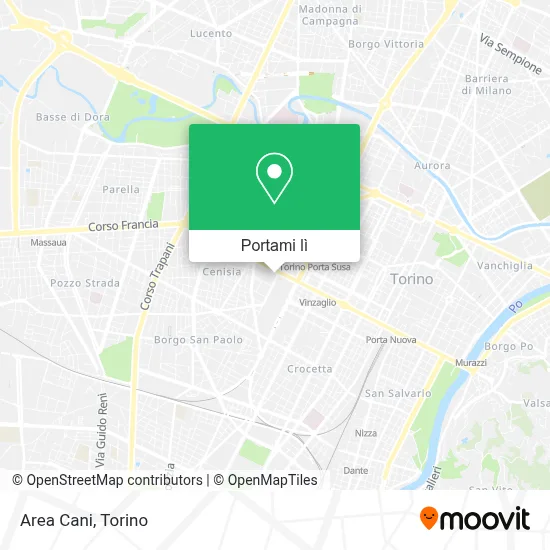 Mappa Area Cani