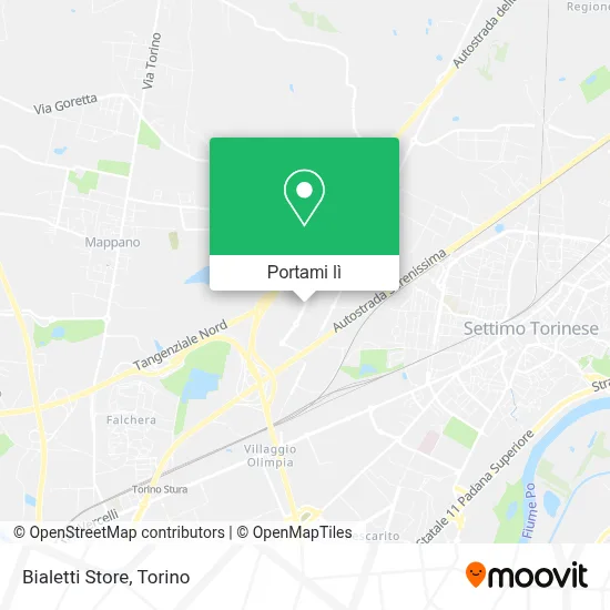 Mappa Bialetti Store