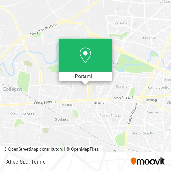 Mappa Altec Spa