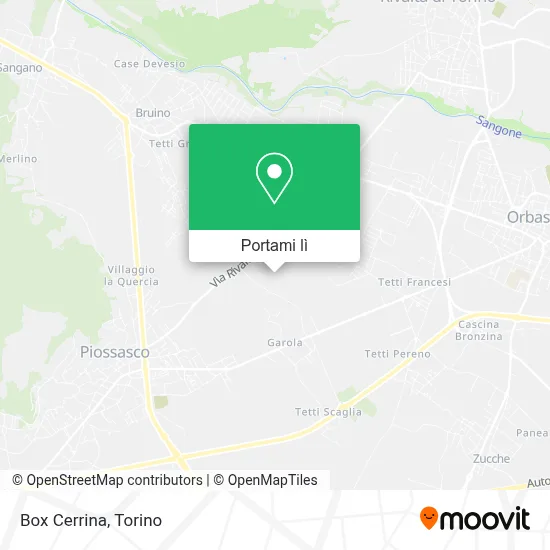 Mappa Box Cerrina
