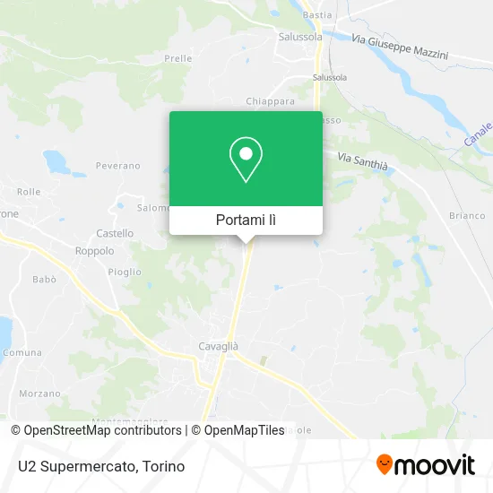 Mappa U2 Supermercato