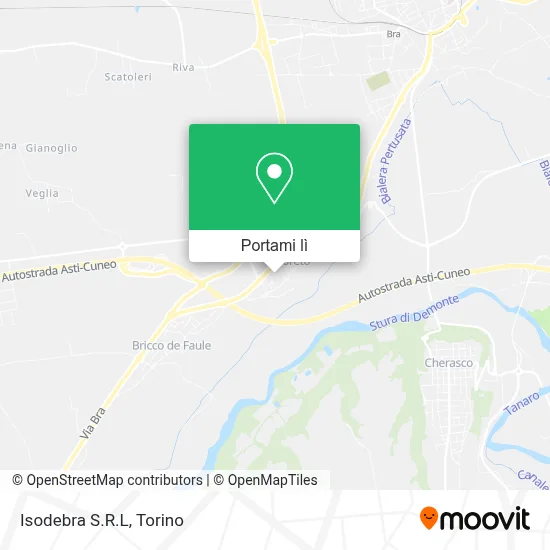 Mappa Isodebra S.R.L