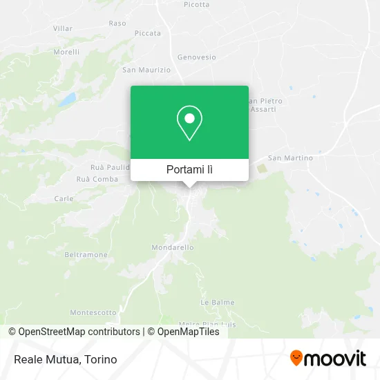 Mappa Reale Mutua