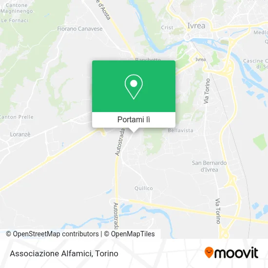 Mappa Associazione Alfamici
