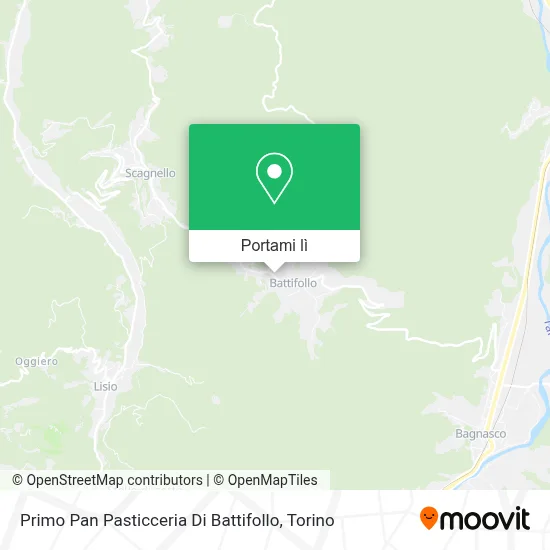 Mappa Primo Pan Pasticceria Di Battifollo