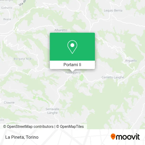 Mappa La Pineta
