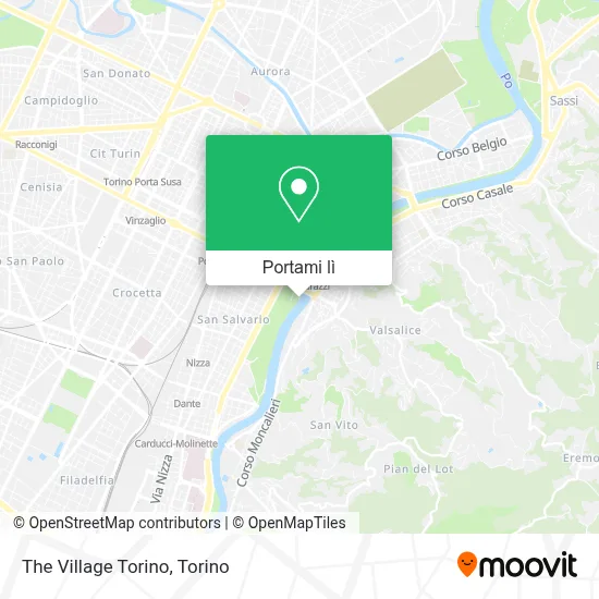Mappa The Village Torino