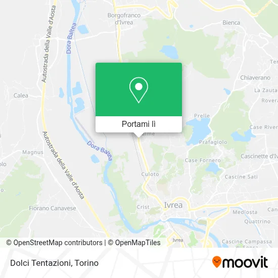 Mappa Dolci Tentazioni
