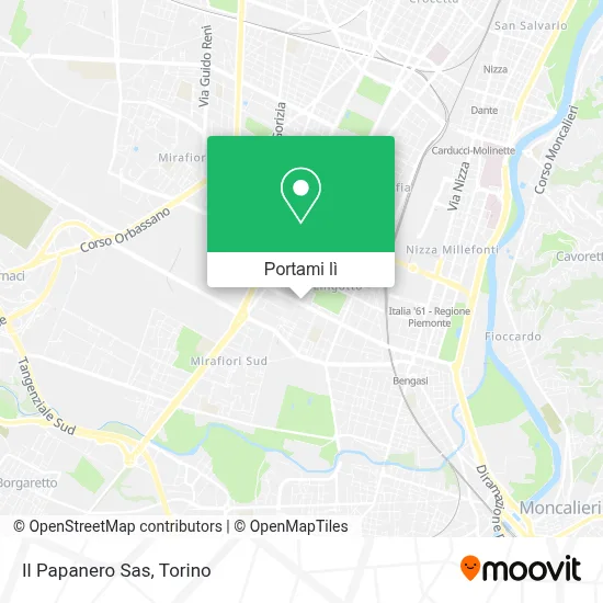 Mappa Il Papanero Sas