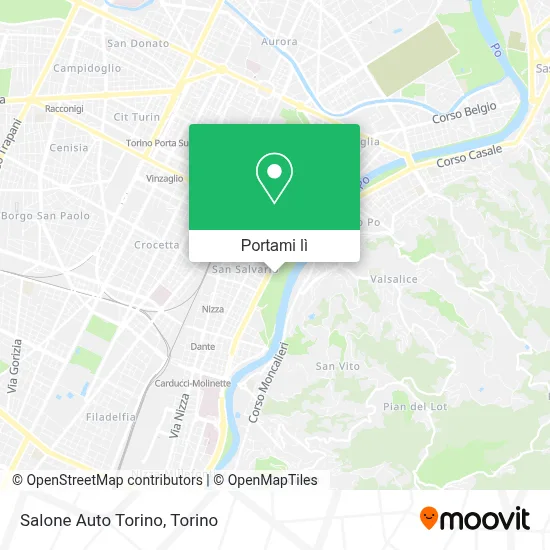 Mappa Salone Auto Torino