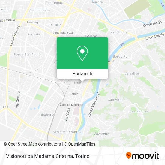 Mappa Visionottica Madama Cristina