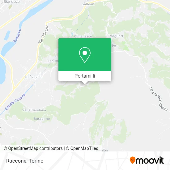Mappa Raccone