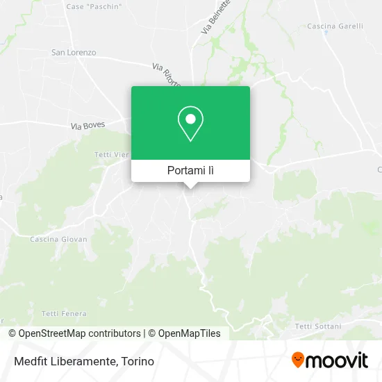 Mappa Medfit Liberamente