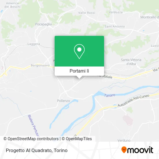 Mappa Progetto Al Quadrato