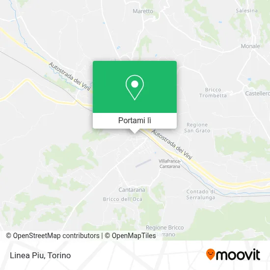 Mappa Linea Piu