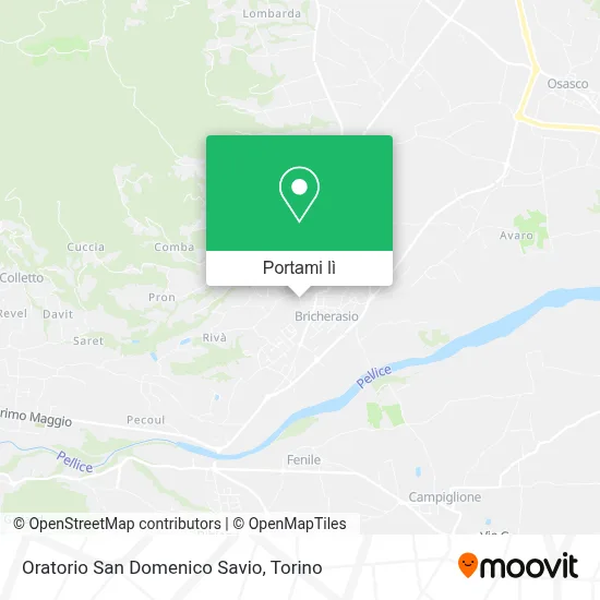 Mappa Oratorio San Domenico Savio