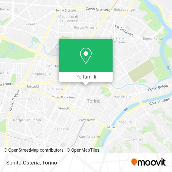 Mappa Spirito.Osteria