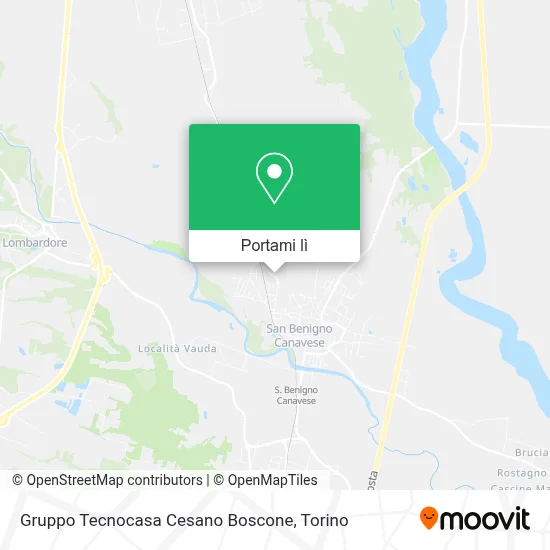 Mappa Gruppo Tecnocasa Cesano Boscone