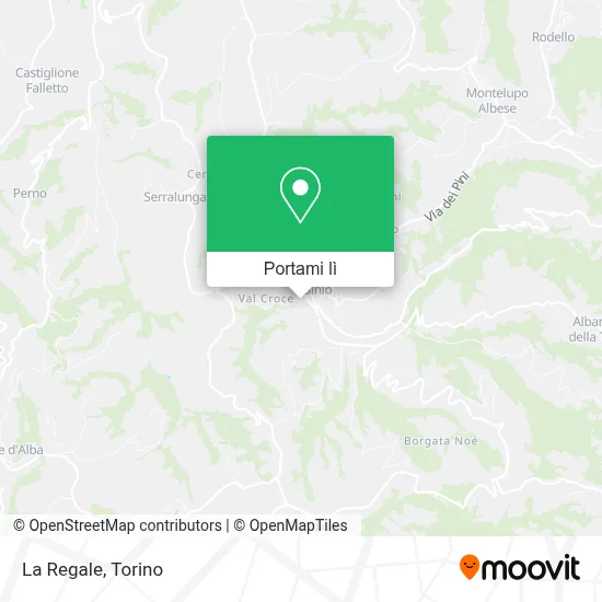 Mappa La Regale
