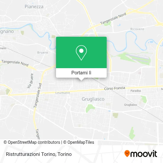 Mappa Ristrutturazioni Torino