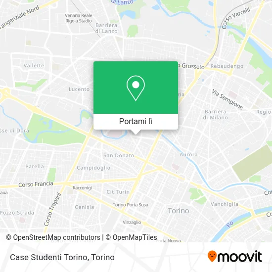Mappa Case Studenti Torino