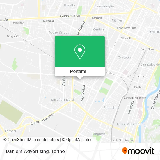 Mappa Daniel's Advertising
