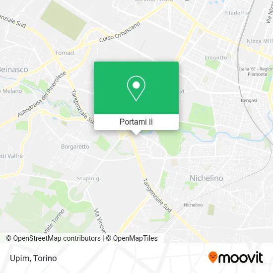 Mappa Upim