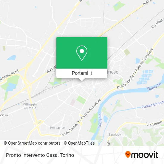 Mappa Pronto Intervento Casa