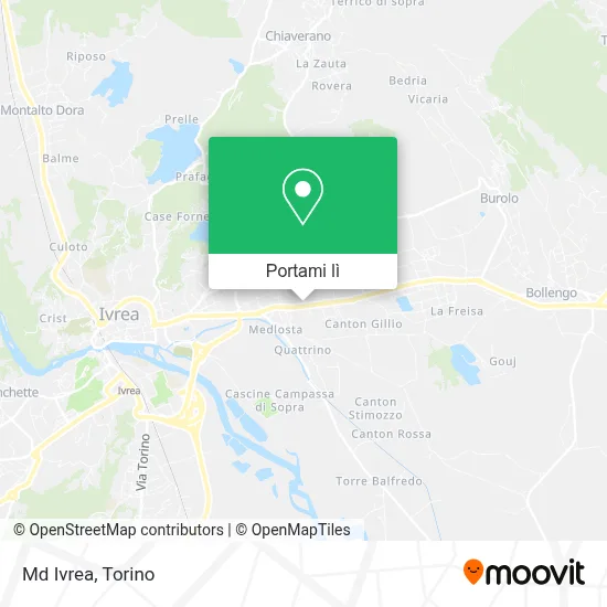 Mappa Md Ivrea