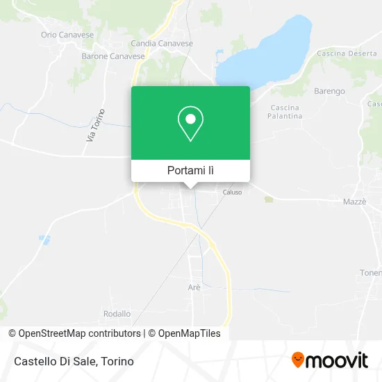 Mappa Castello Di Sale
