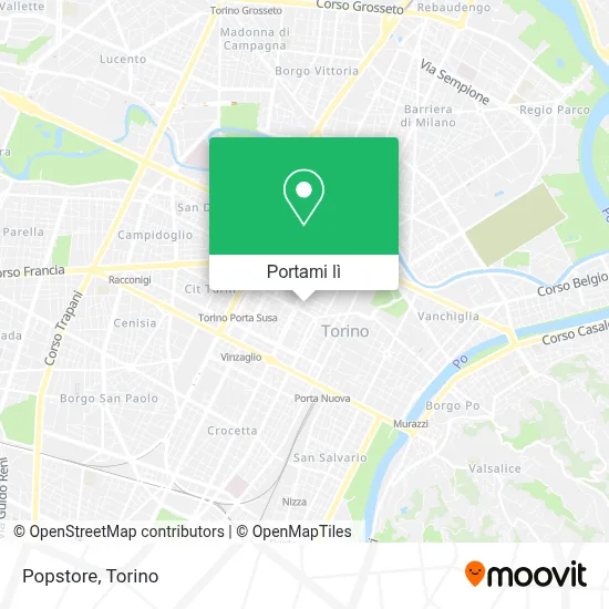 Mappa Popstore