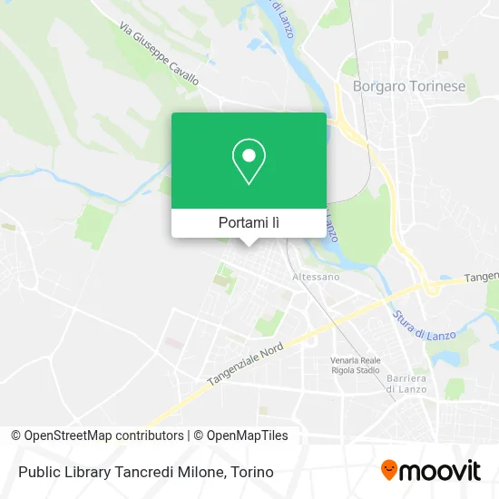 Mappa Public Library Tancredi Milone