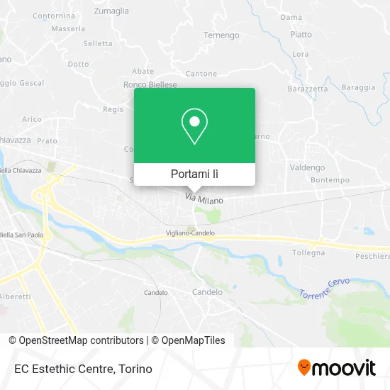 Mappa EC Estethic Centre