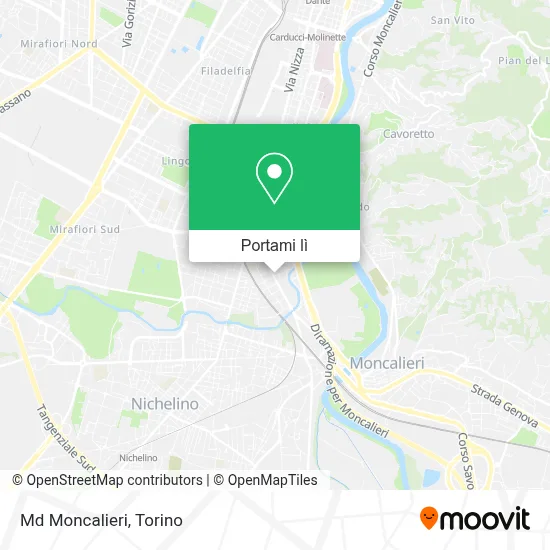 Mappa Md Moncalieri