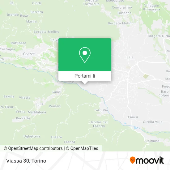 Mappa Viassa 30