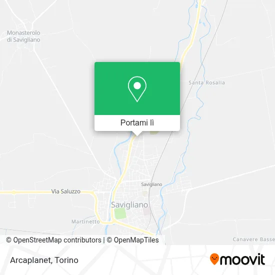 Mappa Arcaplanet