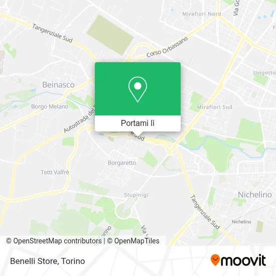 Mappa Benelli Store