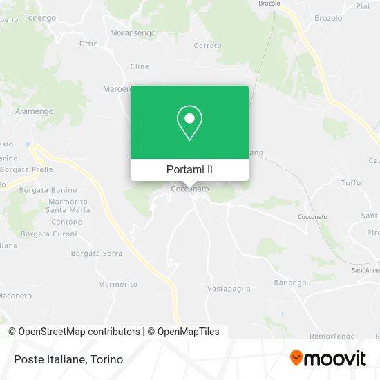 Mappa Poste Italiane