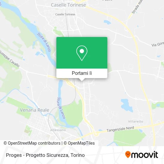 Mappa Proges - Progetto Sicurezza