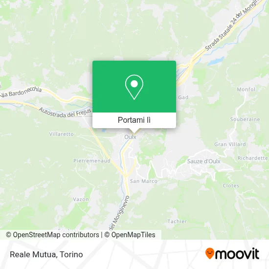 Mappa Reale Mutua