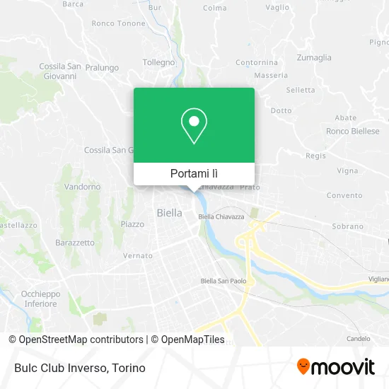 Mappa Bulc Club Inverso