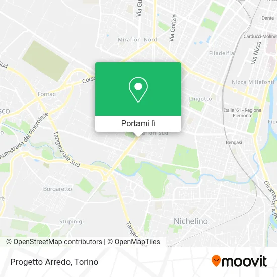 Mappa Progetto Arredo
