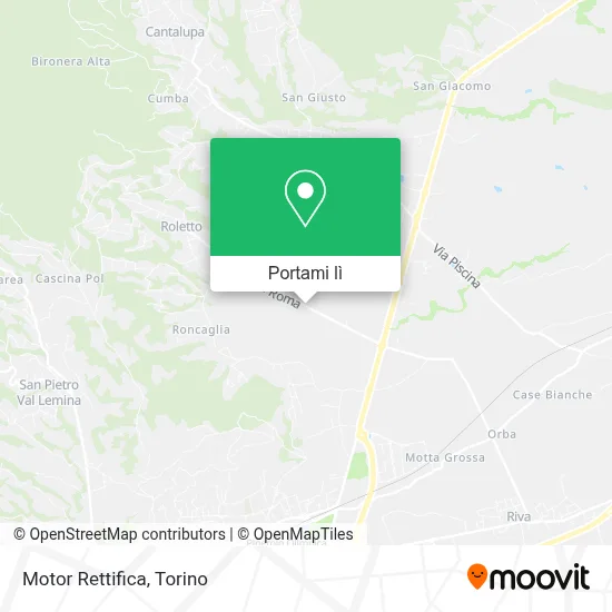 Mappa Motor Rettifica